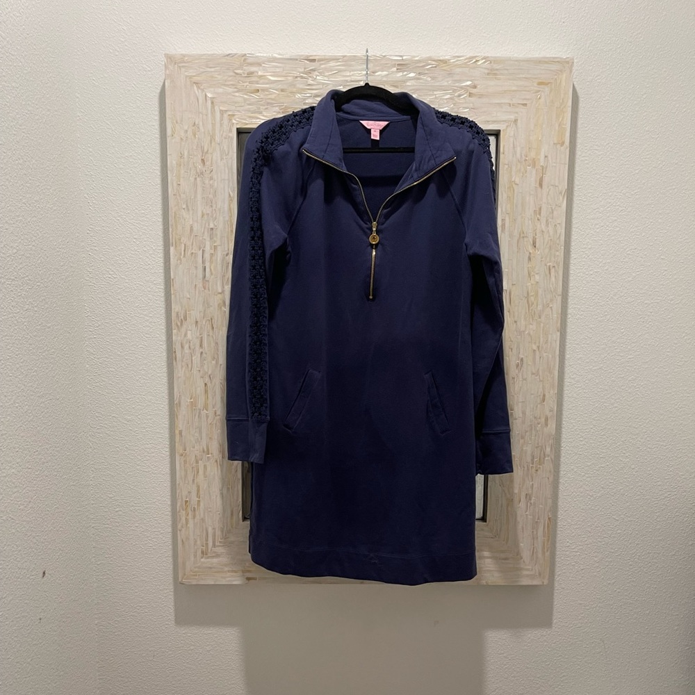 Lilly Pulitzer skipper dress in navy